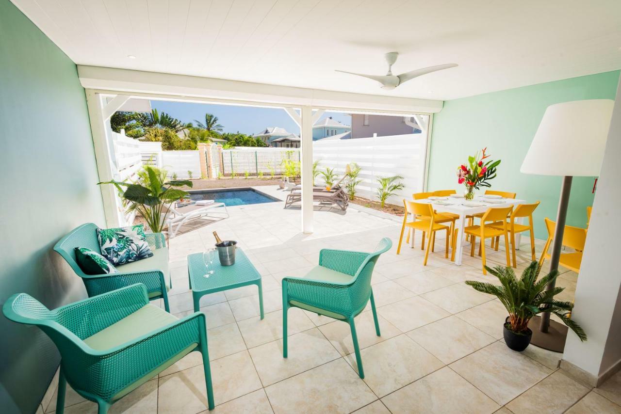 Villa Banc De Sable, Acces Direct A La Plage Le Diamant Exterior foto